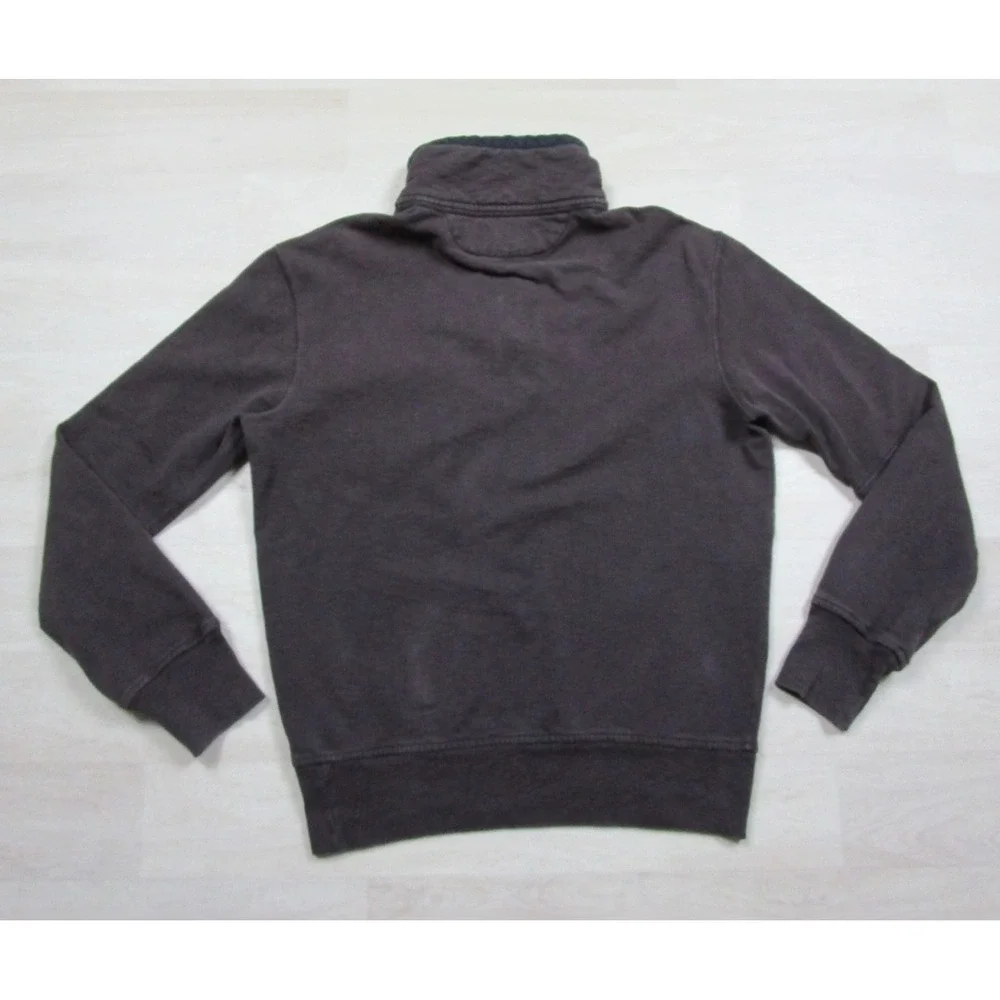 Polo Ralph Lauren Pullover Sweatshirt Men's (S) 1/4 Snap Chest Pocket Preppy